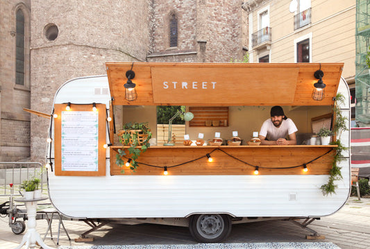 Food trucks are cool... wearing your food is not