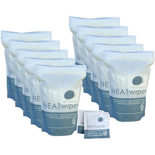 NEATwipes 24-Count Pouch in Lavender sent is now available in a multi-pack with 10 units.