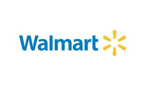 Logo for Walmart. As of June 2020, NEATsheets disposable clothing protectors are now available on Walmart Marketplace, the retail giant's e-commerce platform.