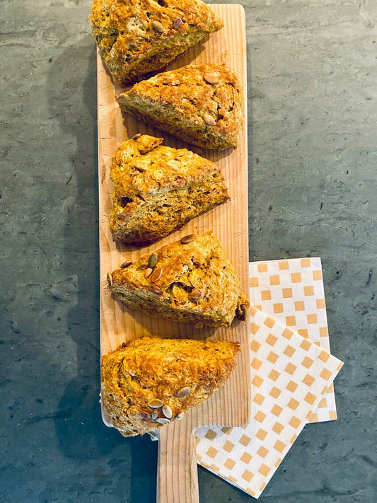 Finding some sweetness with delicious pumpkin scones